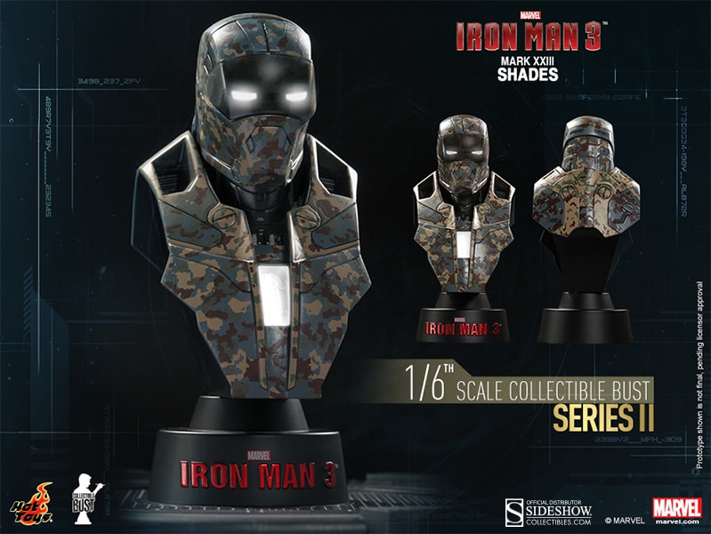 Marvel Iron Man Mark 23 - Shades Collectible Bust  View 2