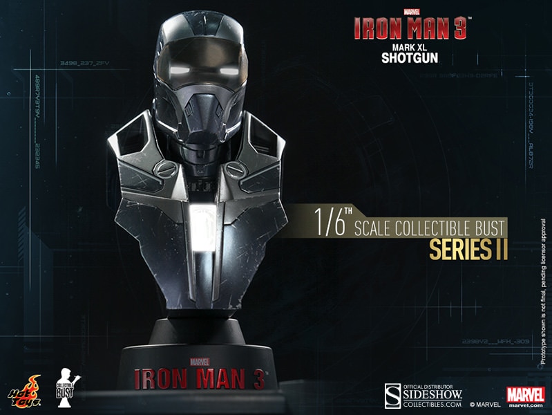 Marvel Iron Man Mark 40 - Shotgun Collectible Bust  View 1