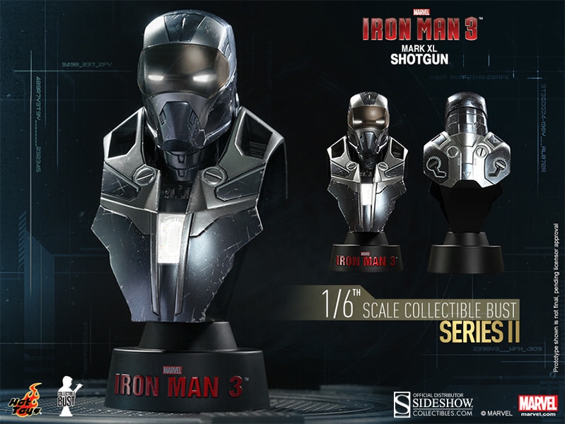 Marvel Iron Man Mark 40 - Shotgun Collectible Bust  View 2