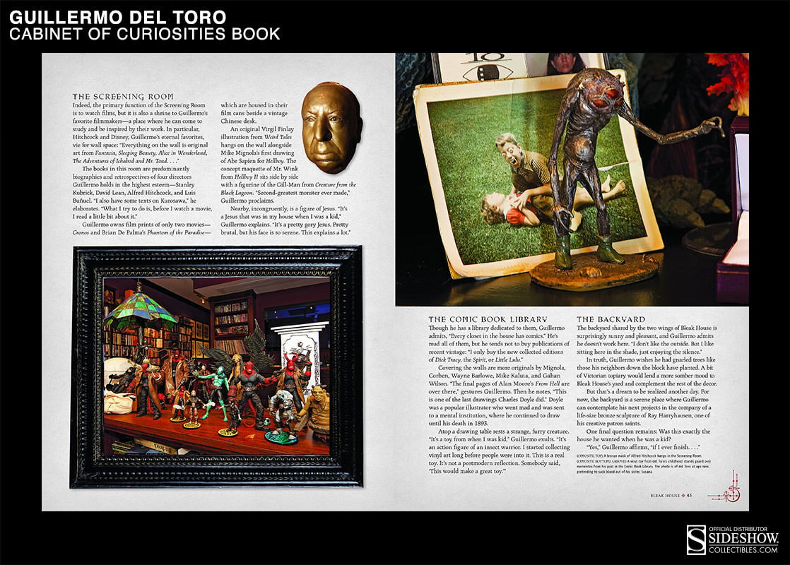 Guillermo del Toro Cabinet of Curiosities: Limited Edition Book  View 3