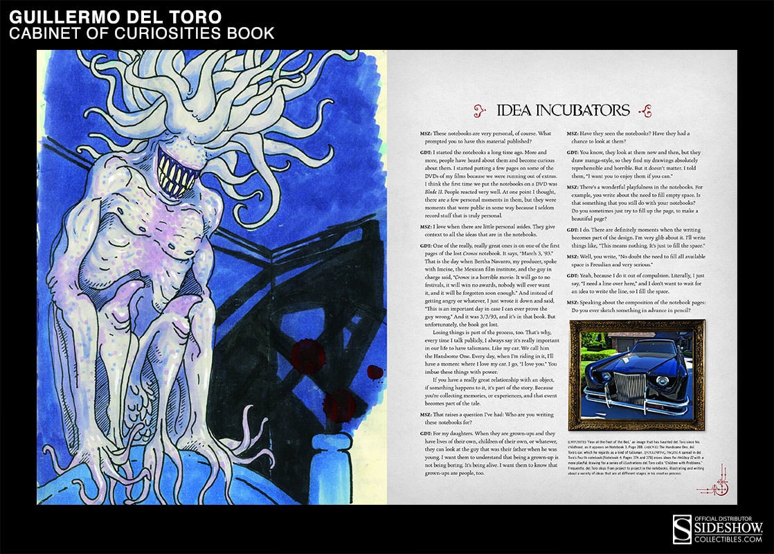 Guillermo del Toro Cabinet of Curiosities: Limited Edition Book  View 4