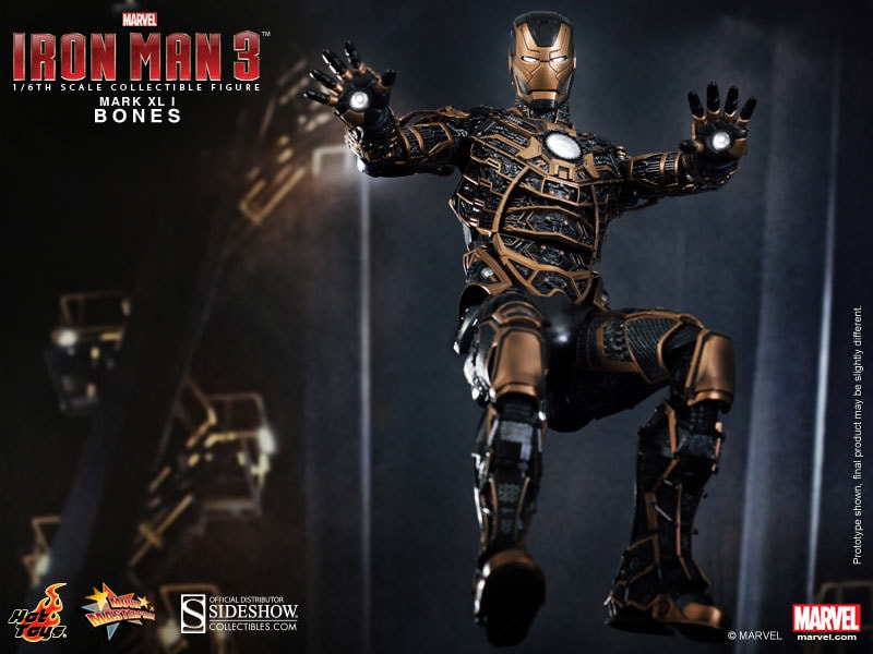 Marvel Iron Man Mark XLI - Bones Sixth Scale Figure  View 5
