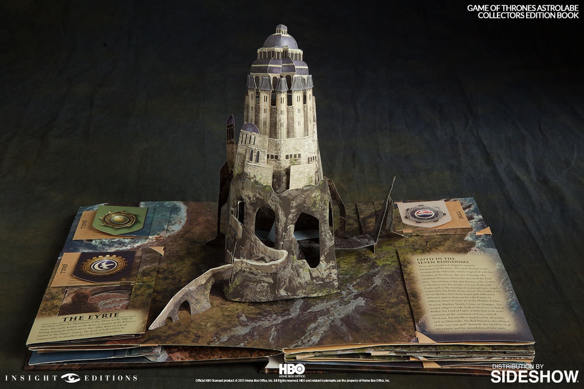 Game of Thrones Game of Thrones Astrolabe with Game of Thrones A Pop-Up Guide to Westeros Collectors Edition Book - Prototype Shown View 6