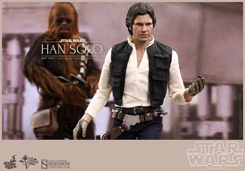 Star Wars Han Solo and Chewbacca Sixth Scale Figure  View 6