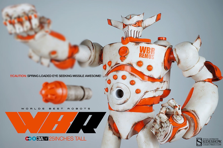 Worlds Best Robots Worlds Best Robots - Remus Collectible Figure  View 1