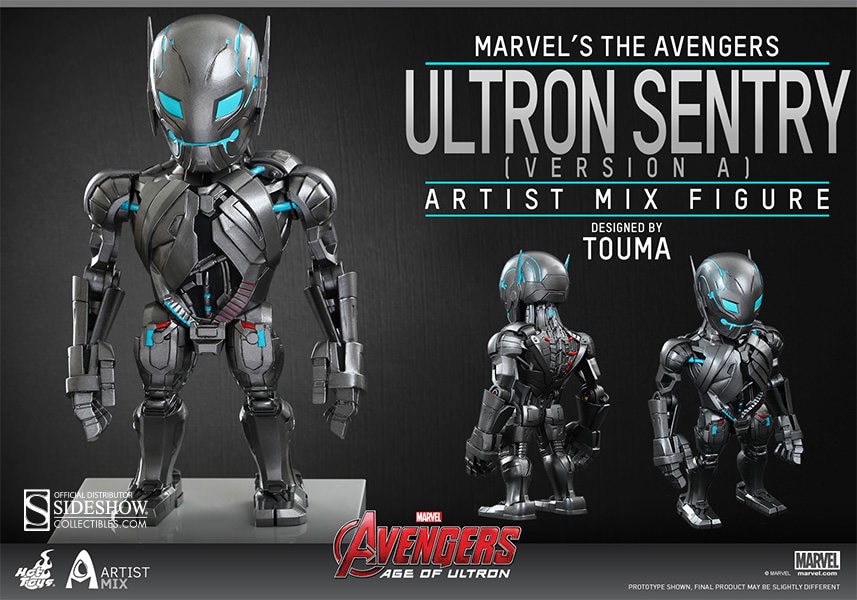 Marvel Ultron Sentry Version A - Artist Mix Collectible Figure - Prototype Shown View 3