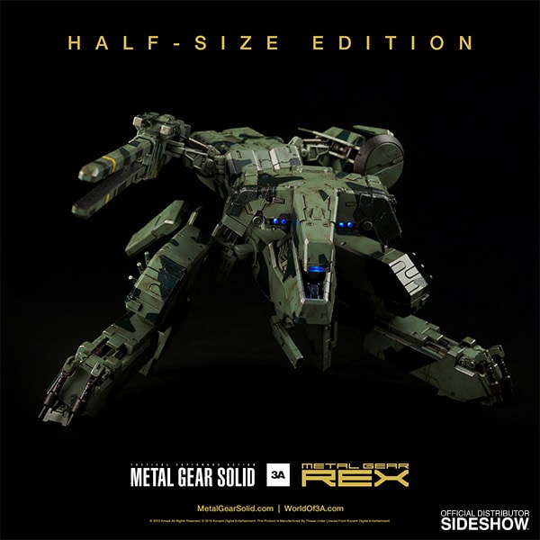 Metal Gear Solid Metal Gear Rex Collectible Figure - Prototype Shown View 2