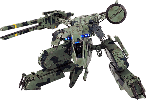 Metal Gear Solid Metal Gear Rex Collectible Figure - Prototype Shown View 4