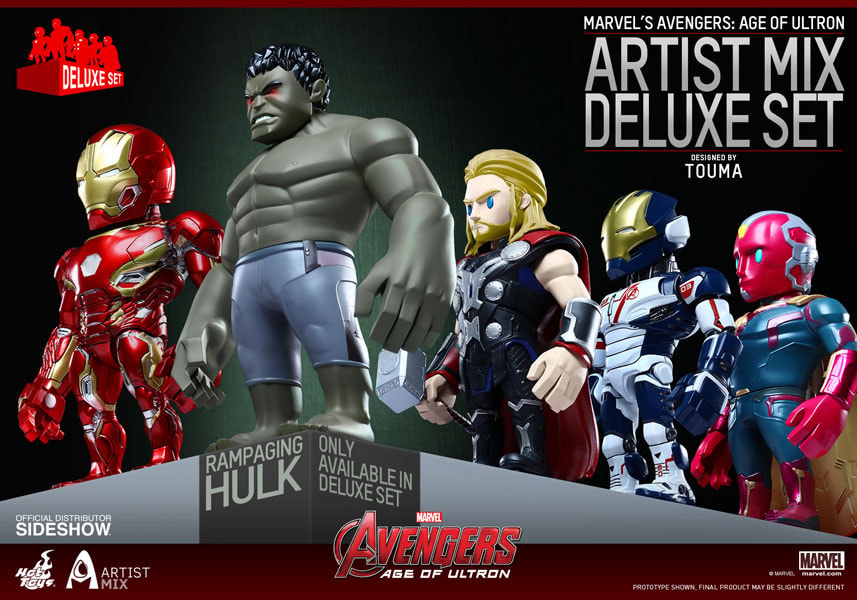 Marvel Avengers Age of Ultron Artist Mix Series 2 Bobble Head - Prototype Shown View 1