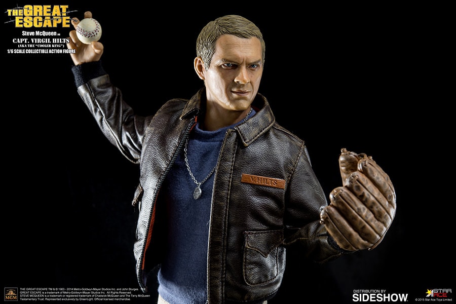 The Great Escape Steve McQueen Capt Virgil Hilts Deluxe Version Sixth Scale Figure - Prototype Shown View 2