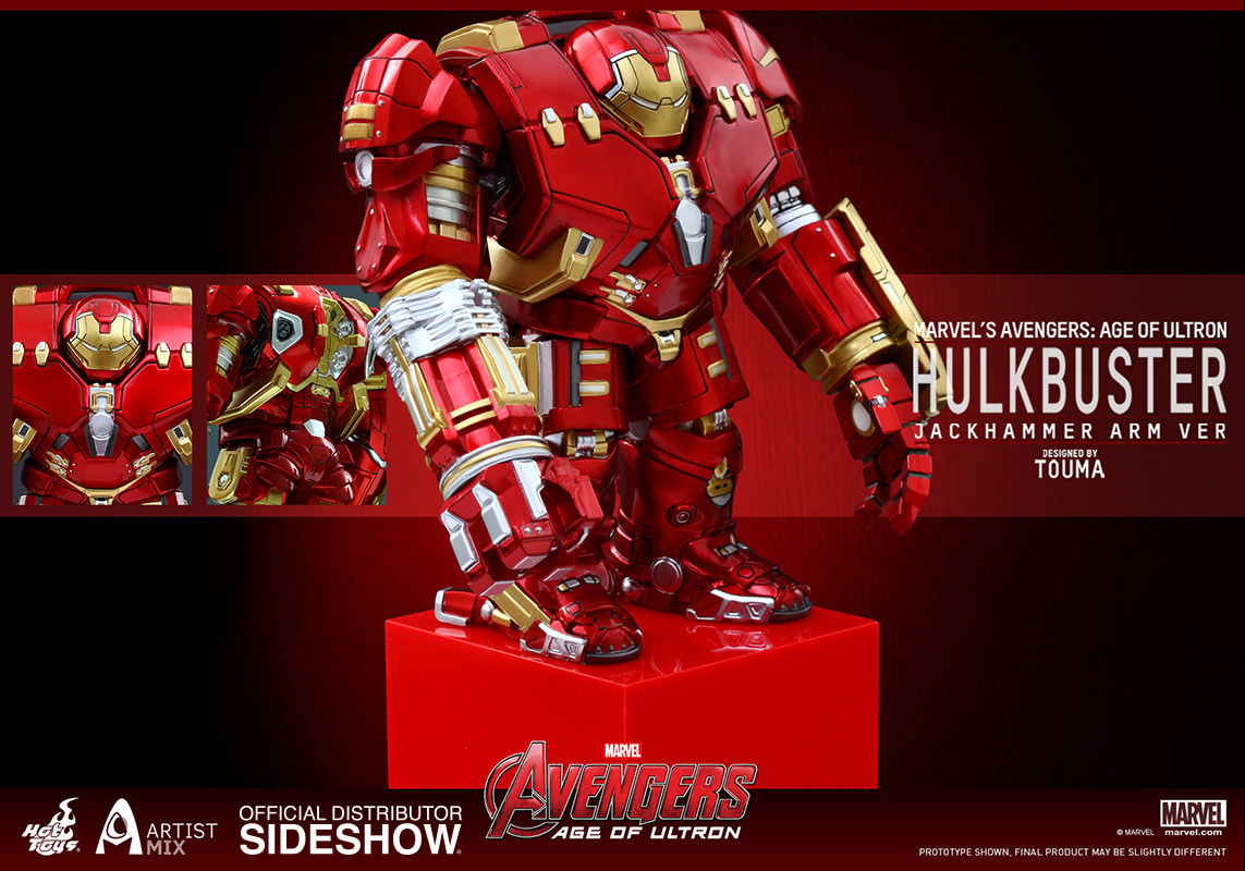 Marvel Hulkbuster Jackhammer Arm Version - Artist Mix Collectible Figure - Prototype Shown View 3
