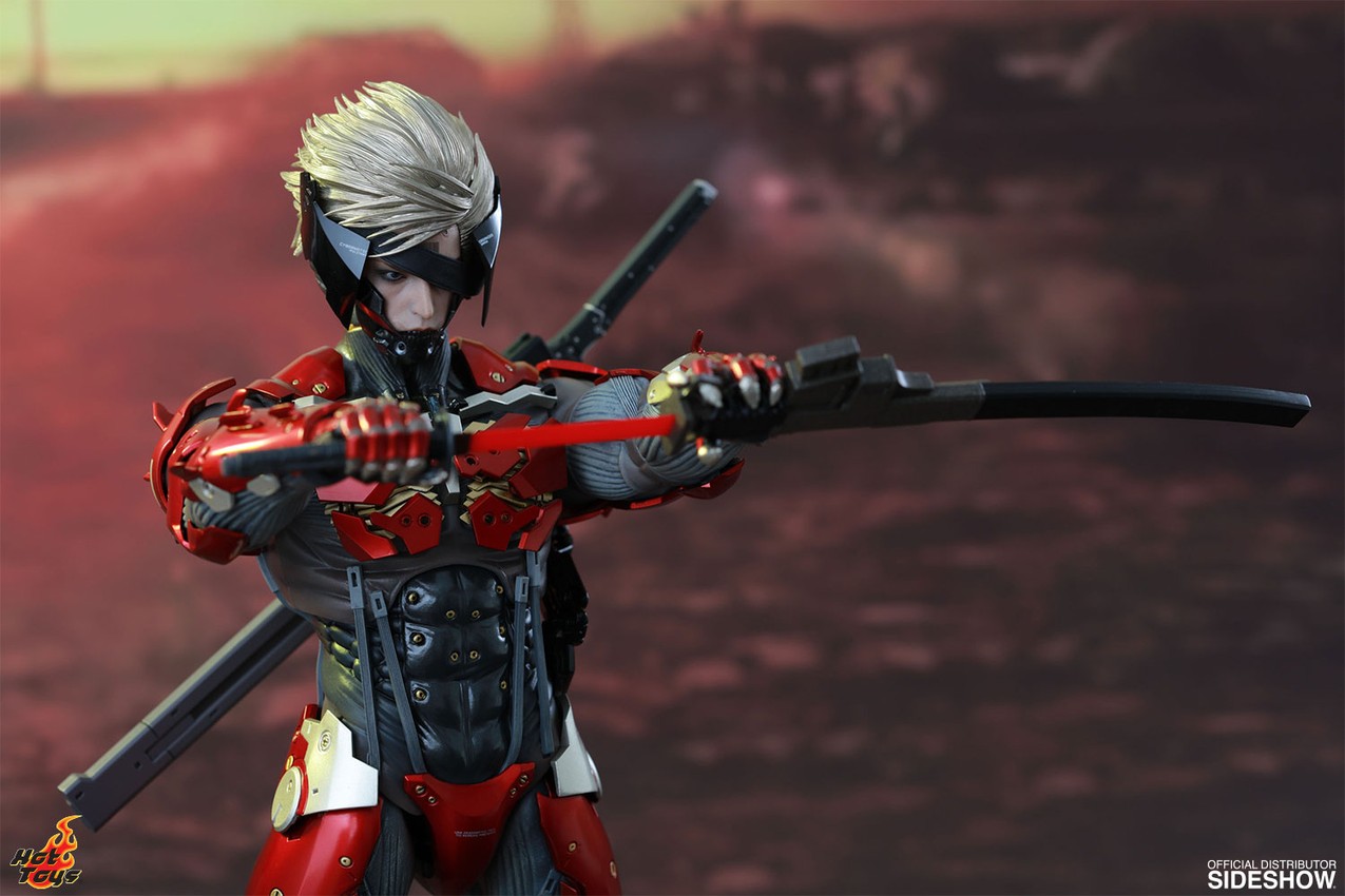 Metal Gear Raiden Inferno Armor Version Sixth Scale Figure b