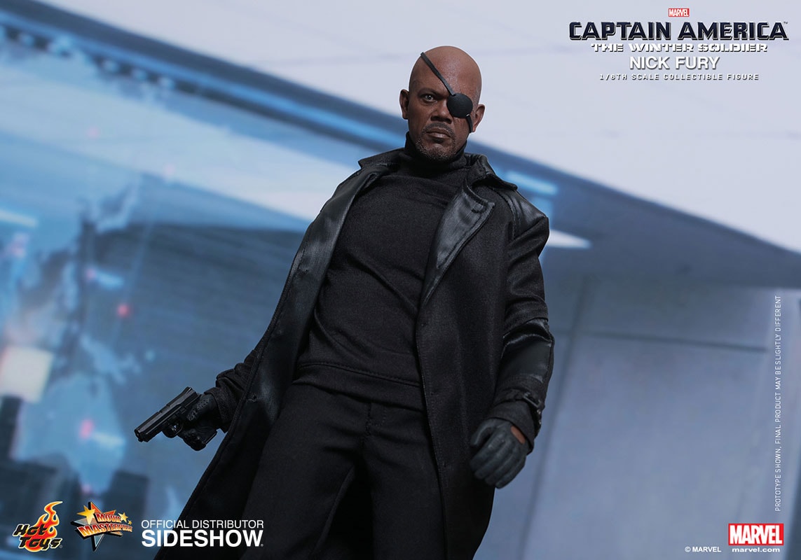 Marvel Nick Fury Sixth Scale Figure - Prototype Shown View 5