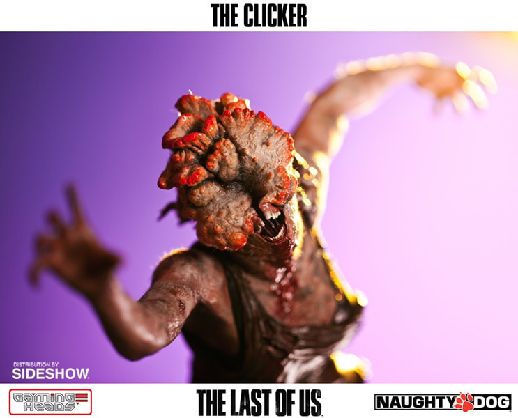 The Last of Us The Clicker Statues - Prototype Shown View 3