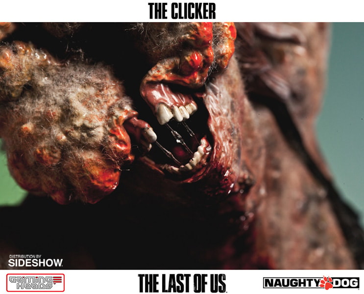 The Last of Us The Clicker Statues - Prototype Shown View 4