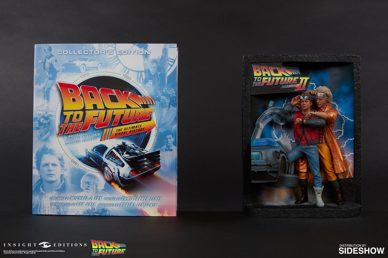 Back to the Future Back to the Future Sculpted Movie Poster