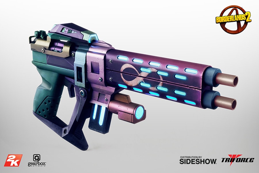 Borderlands Infinity Pistol Scaled Replica - Prototype Shown View 2