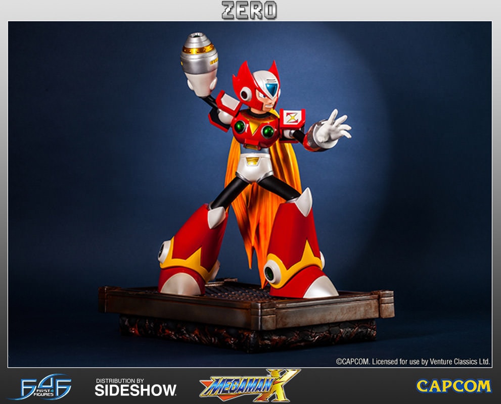 Mega Man Megaman X - Zero Statues - Prototype Shown View 2