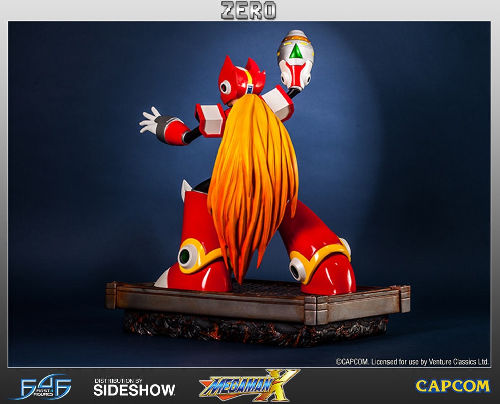 Mega Man Megaman X - Zero Statues - Prototype Shown View 5