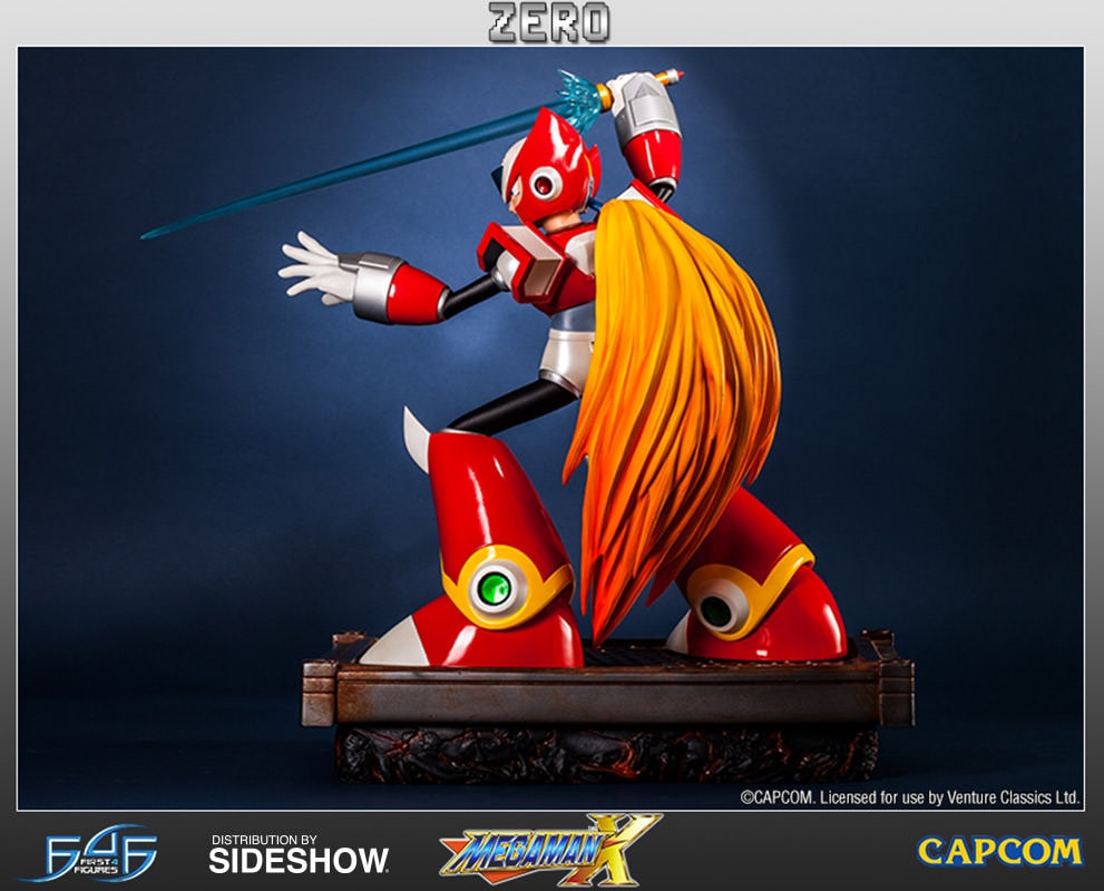 Mega Man Megaman X - Zero Statues - Prototype Shown View 6