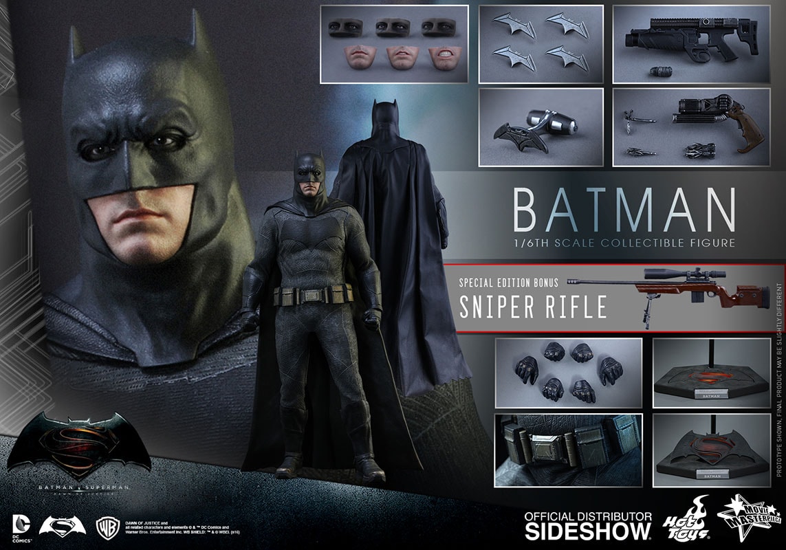 DC Comics Batman Sixth Scale Figure  Exclusive Edition - Prototype Shown View 1