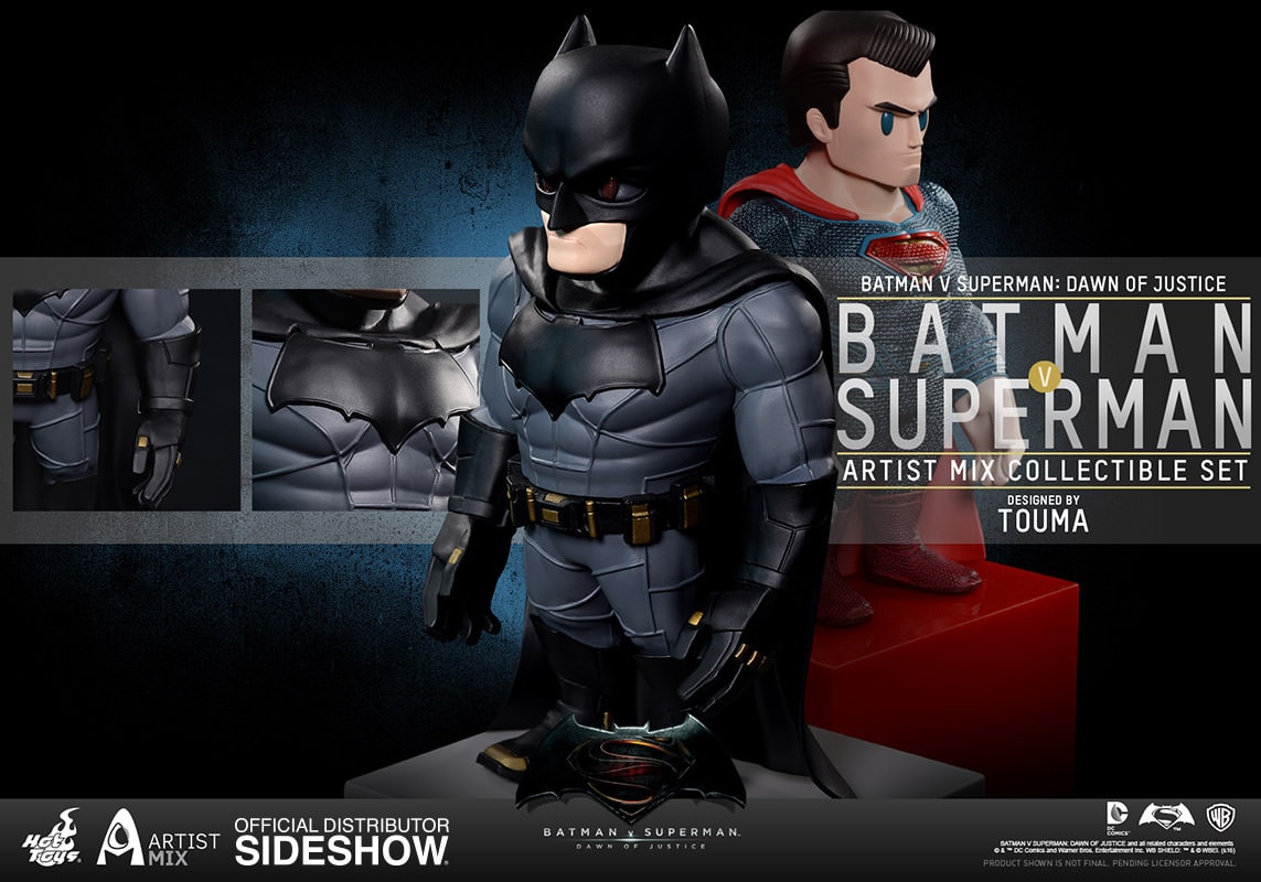 DC Comics Batman and Superman Bobble Head - Prototype Shown View 5