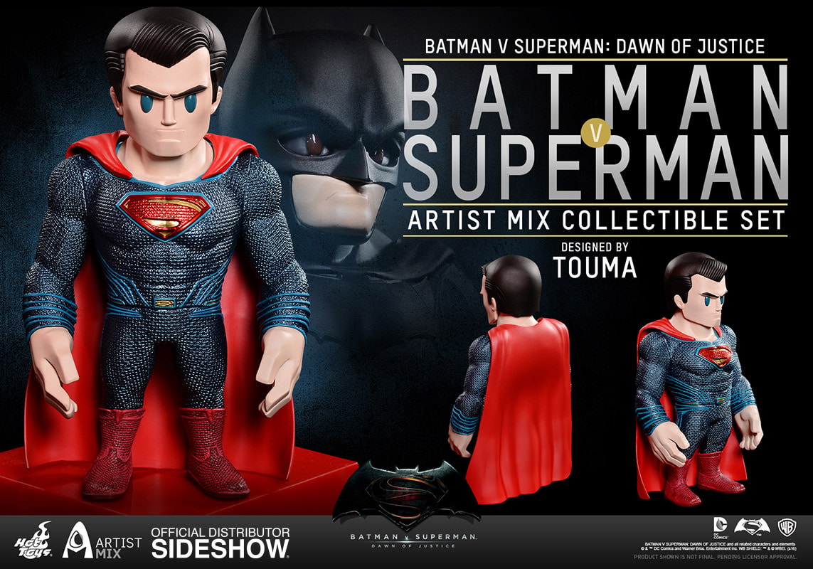 DC Comics Batman and Superman Bobble Head - Prototype Shown View 6