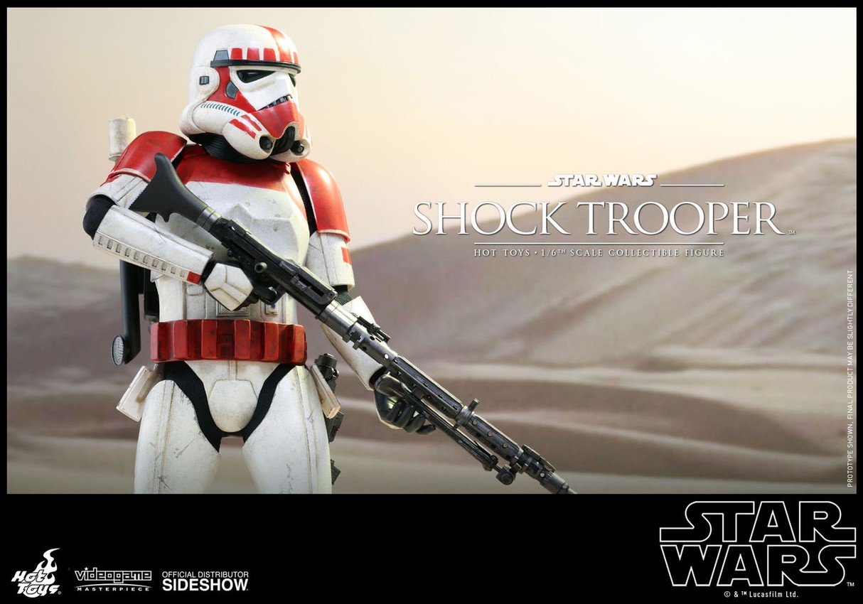Star Wars Shock Trooper Sixth Scale Figure by Hot Toys Star Wars Shock Trooper Sixth Scale Figure by Hot Toys