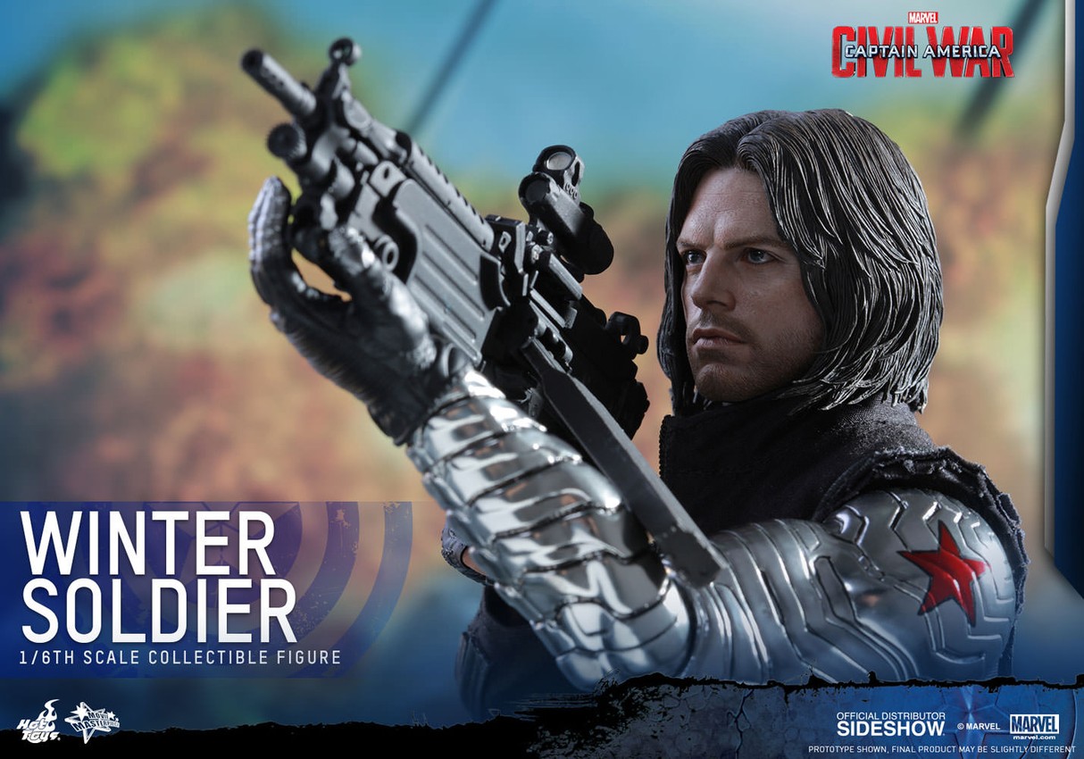 Marvel Winter Soldier Sixth Scale Figure by Hot Toys | Sideshow