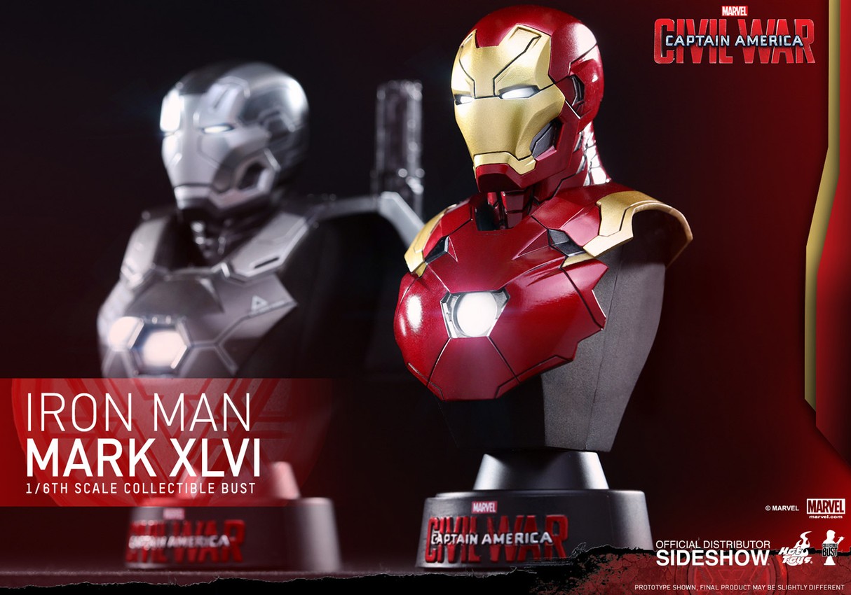 Hot toys top iron man bust