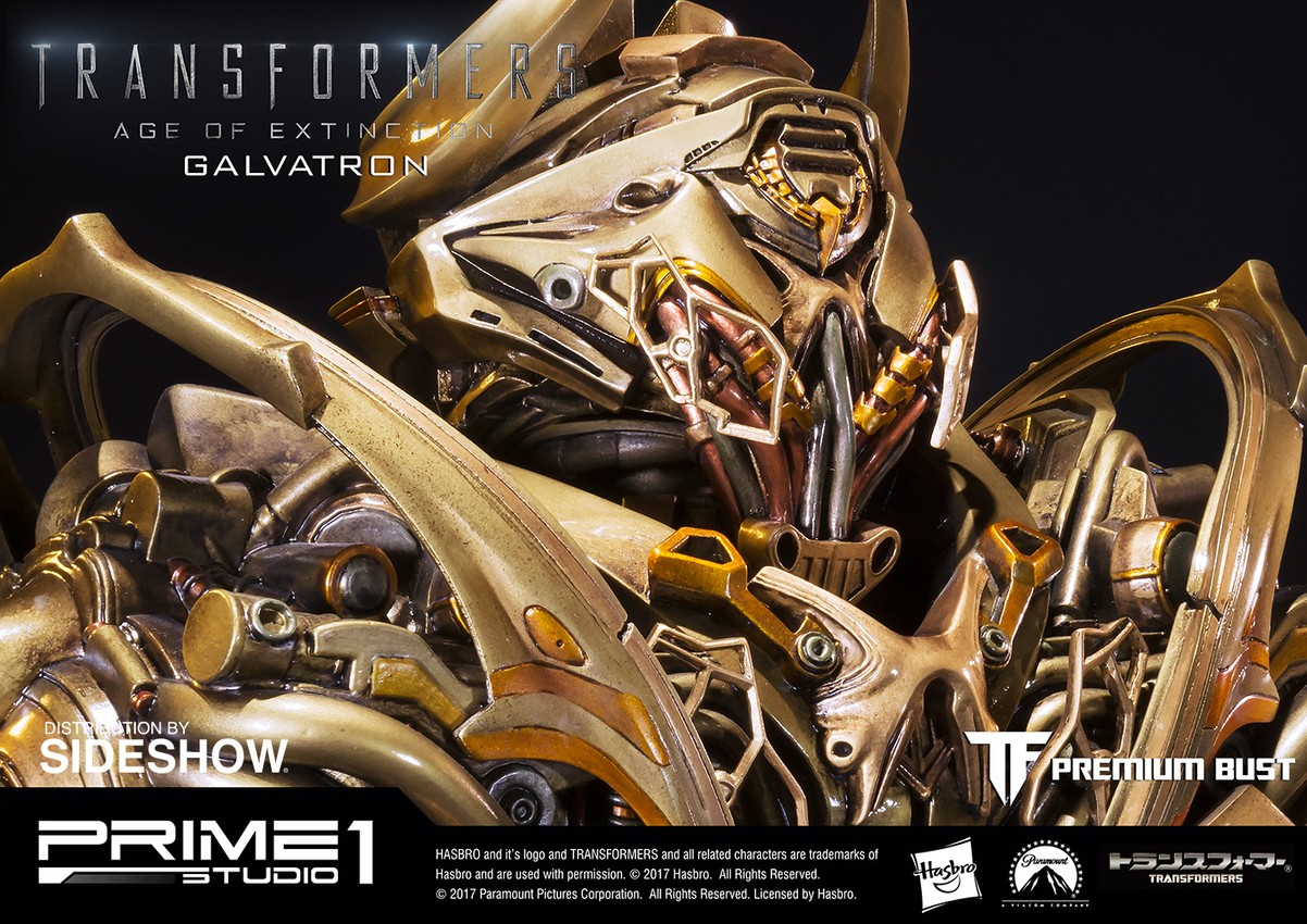 Transformers Galvatron Gold Version Bust by Prime 1 Studio