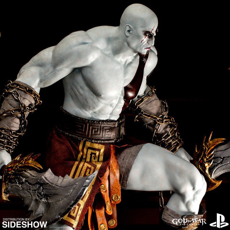 God of War God of War: Ascension Kratos Statues - Prototype Shown View 1