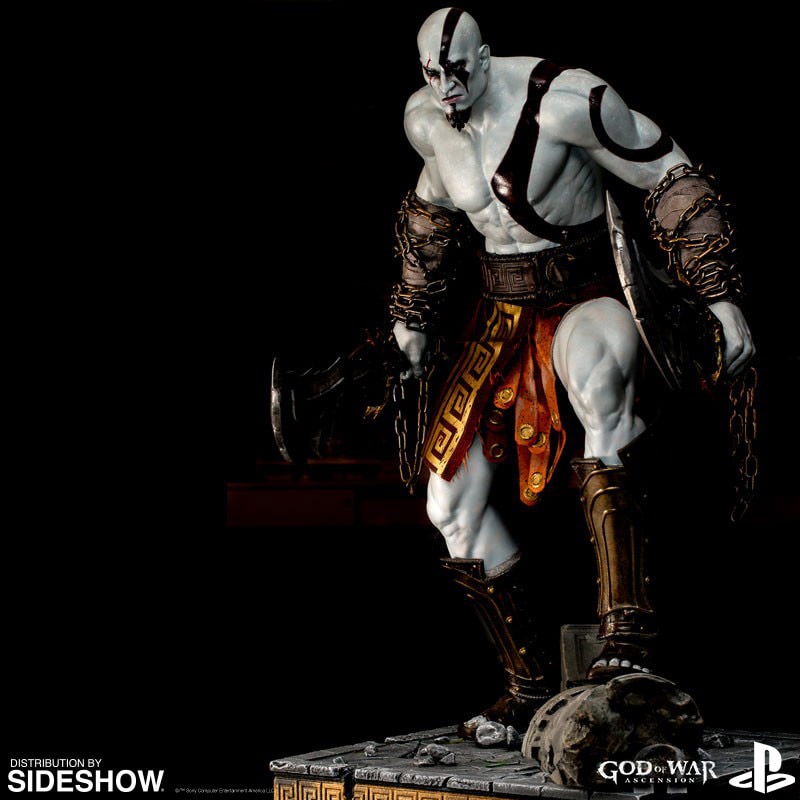 God of War God of War: Ascension Kratos Statues - Prototype Shown View 2