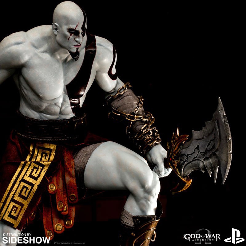 God of War God of War: Ascension Kratos Statues - Prototype Shown View 4