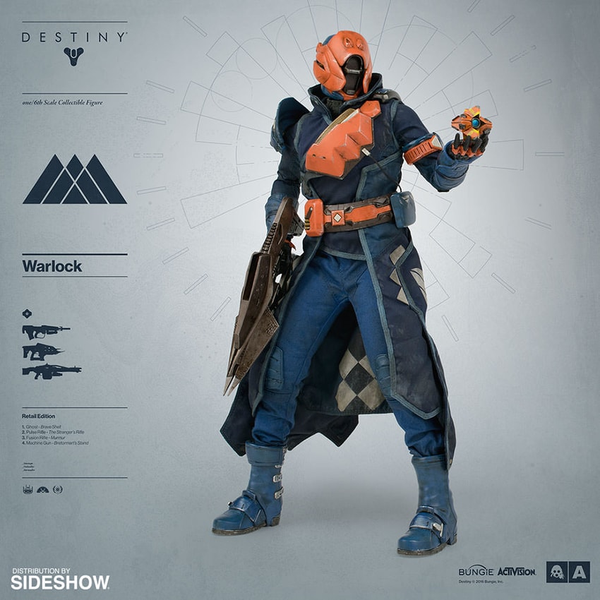 Destiny Warlock Sixth Scale Figure by ThreeA Toys | Sideshow