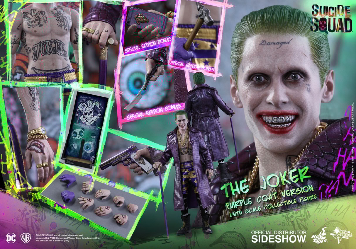 HOTTOYS スーサイド・スクワッド/JOKER タキシードＶｅｒ． ムービー・マスターピース】『スーサイド・スクワッド』1／6