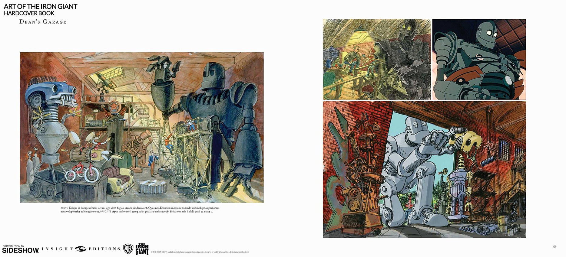 The Iron Giant The Art of the Iron Giant Book by Insight Edi