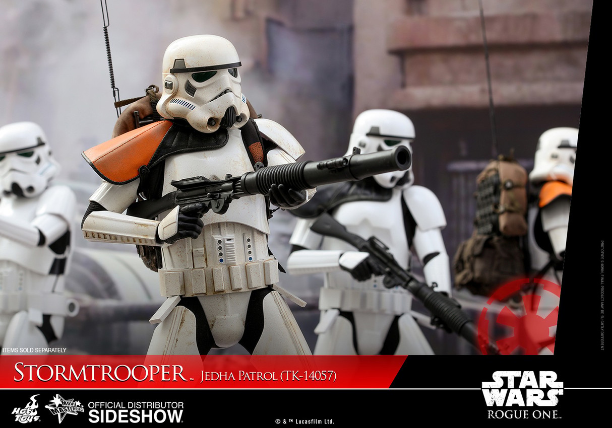 Star Wars Stormtrooper Jedha Patrol TK-14057 Sixth Scale Figure - Prototype Shown View 5