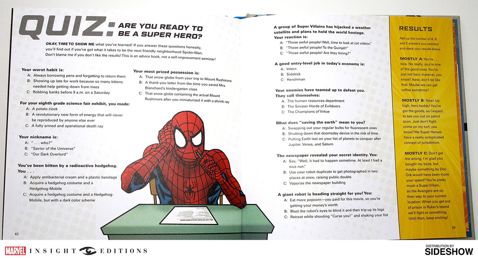 Marvel The World According to Spider-Man Book  View 4