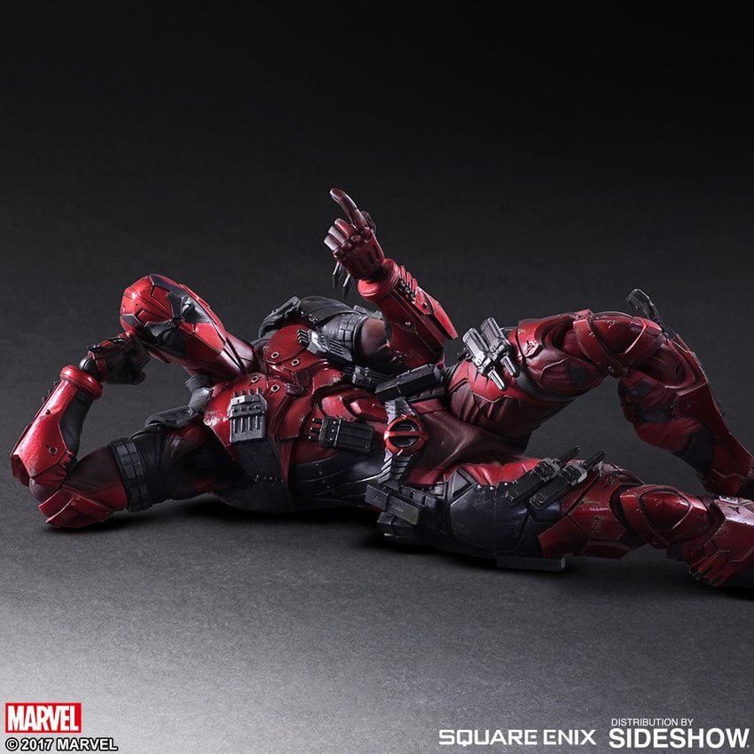 Marvel Universe Variant Play Arts Kai Deadpool X-Force Figure