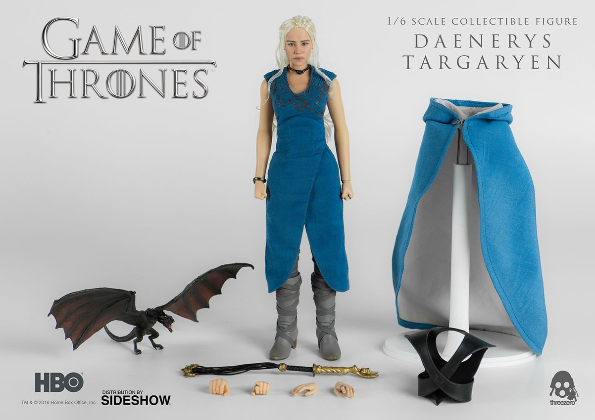 GAME OF THRONES threezero 大人気フィギュア9体セット Game of Thrones Daenerys Targaryen Sixth Scale Figure by Thr