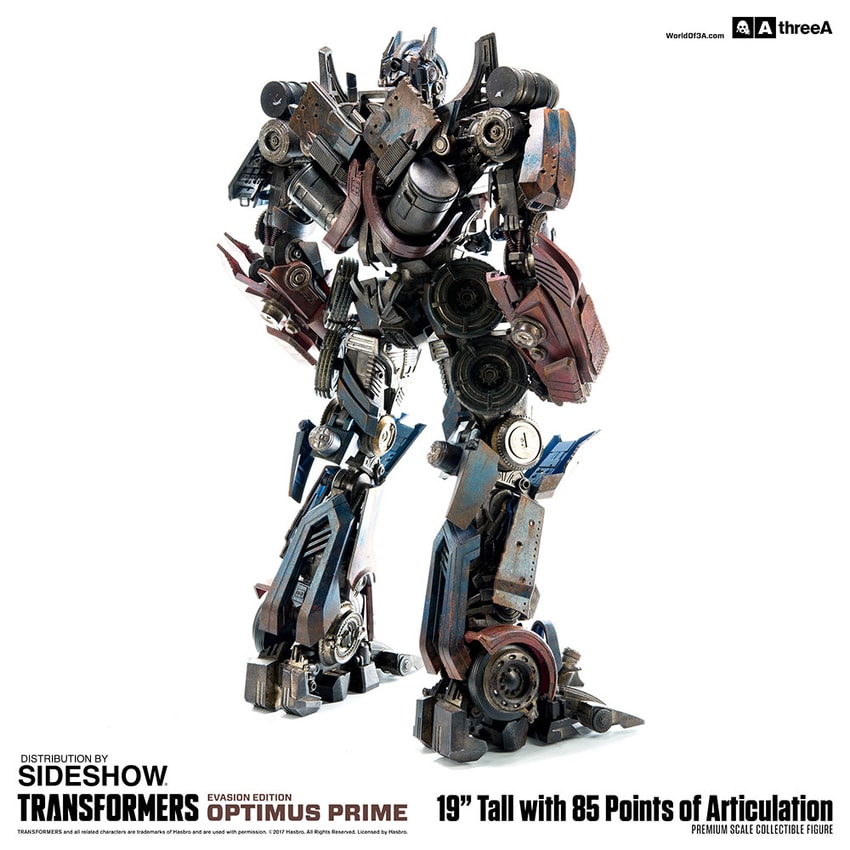 Transformers Optimus Prime Evasion Edition Collectible Figure - Prototype Shown View 4