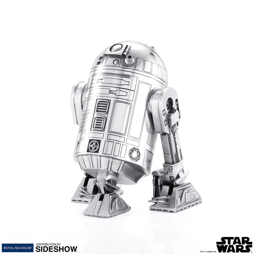Star Wars R2-D2 Canister Pewter Collectible by Royal Selango