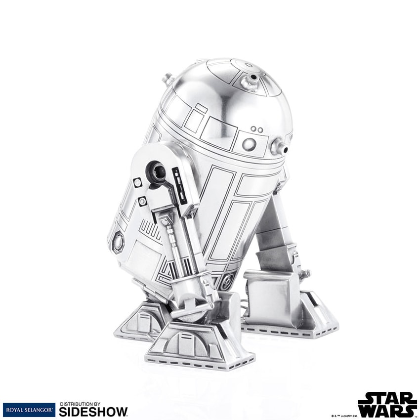 Star Wars R2-D2 Canister Pewter Collectible by Royal Selango