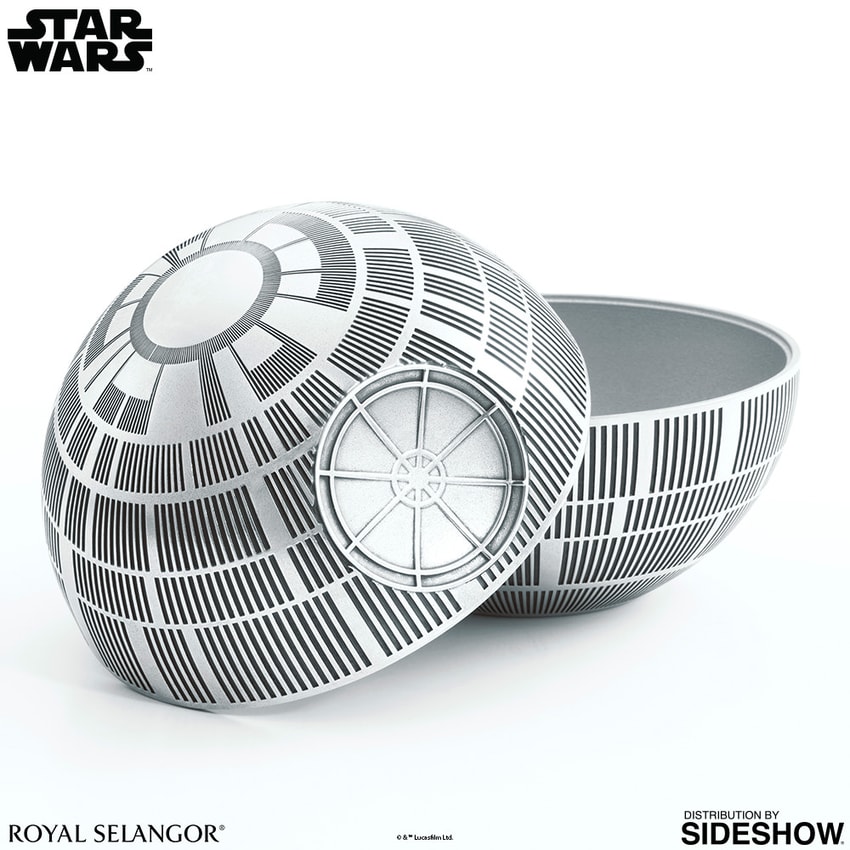 Star Wars Death Star Trinket Box Pewter Collectible by Royal Star Wars Death Star Trinket Box Pewter Collectible by Royal