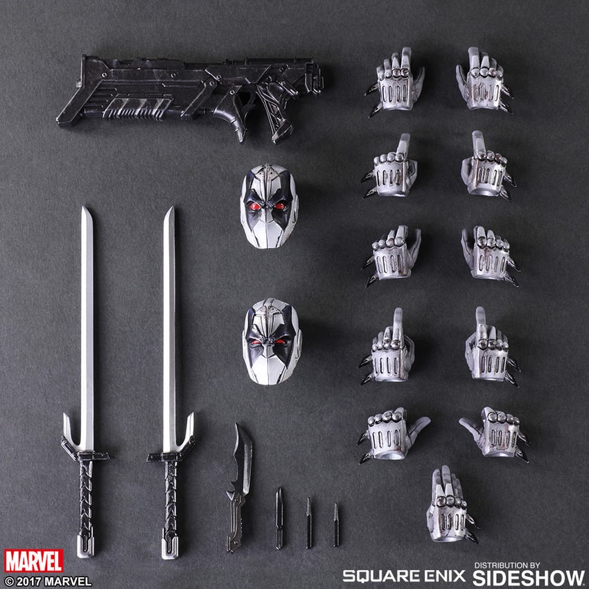 Marvel Deadpool X-Force Version Collectible Figure - Prototype Shown View 6