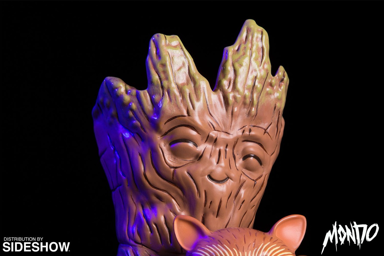 Marvel Rocket and Groot Treehugger Vinyl Collectible - Prototype Shown View 3