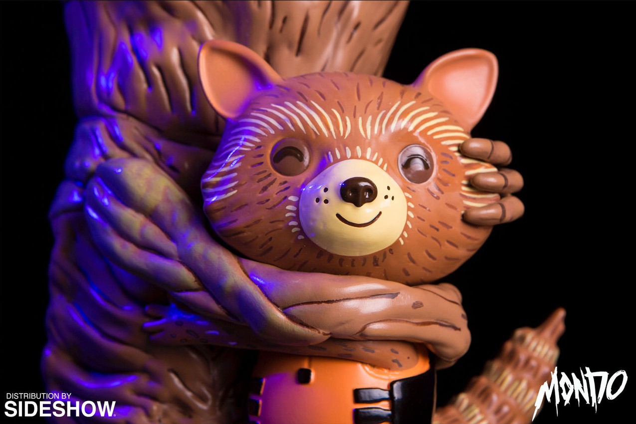 Marvel Rocket and Groot Treehugger Vinyl Collectible - Prototype Shown View 4