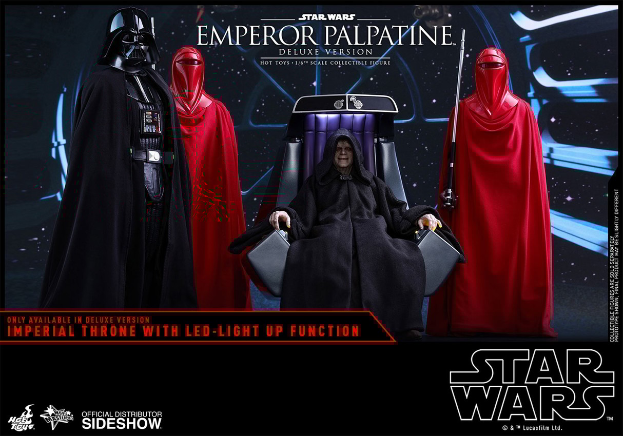 Hot toys on sale palpatine deluxe