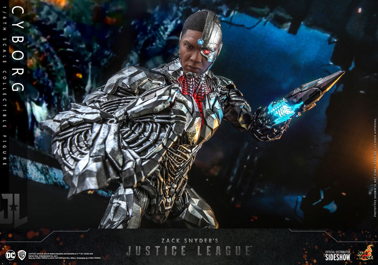 DC Comics Cyborg (Special Edition) Sixth Scale Figure  Exclusive Edition - Prototype Shown View 6
